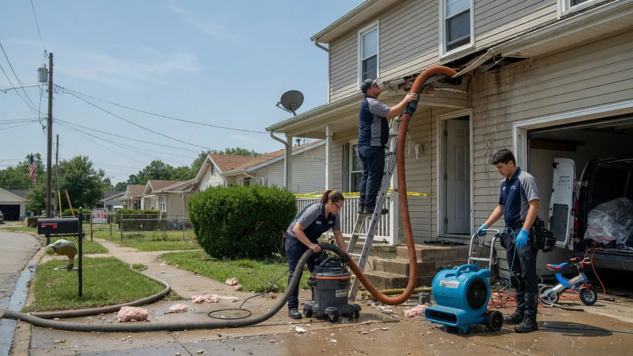 Water Damage Restoration in Paradise, TX near me